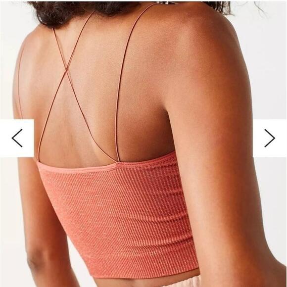 3 X 25 Out From Under Grey Sparkle Crop Top Ribbed Spaghetti Straps Large - Picture 6 of 6